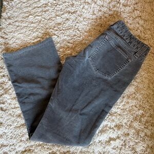 Gap Ultra Low Rise Brown Corduroy Bootcut Pants Size 8R Y2K
